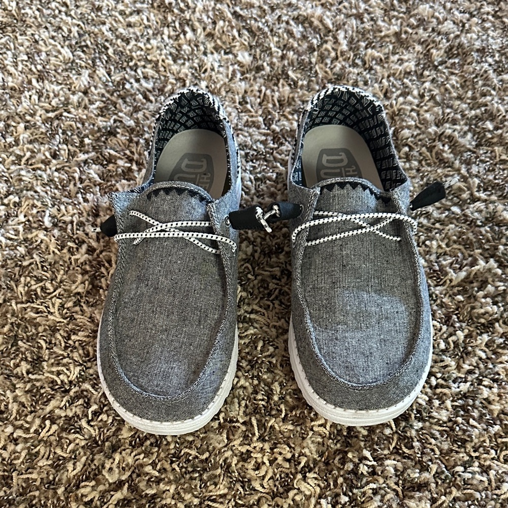 Hey Dude Gray Women's Sneakers